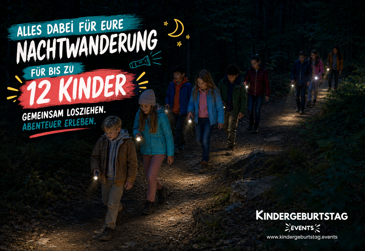 Capture the Flag+Nachwanderung-USP2-Kindergeburtstag Events