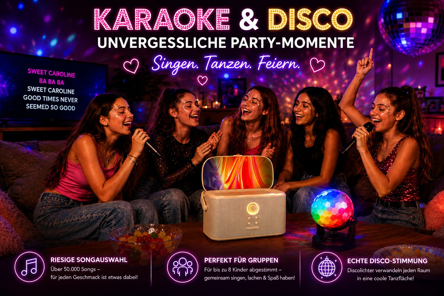 Karaoke+Disco_Verleihkiste_Kindergeburtstag Events_USPs