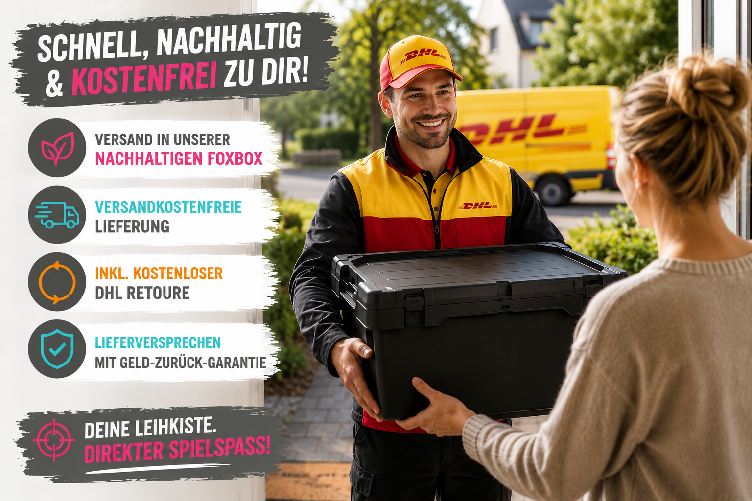 Kindergeburtstag Events_Leihkisten_DHL_Versand