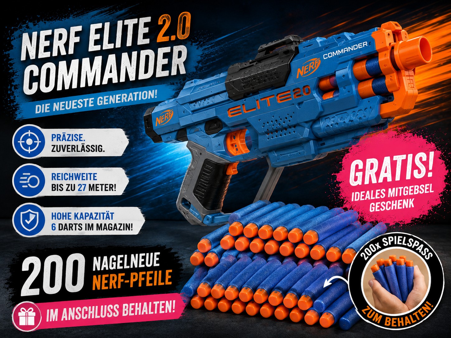 NERF_Verleihkiste_Kindergeburtstag Events_Elite 2.0 Commander