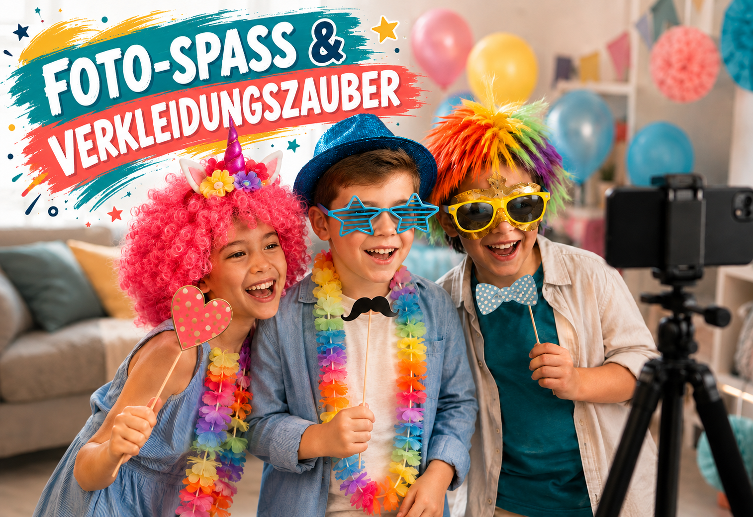 Photobooth-Verkleidungskiste-Galeriebild-Kindergeburtstag Events
